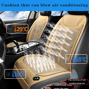CarAir Conditioner Suction DC12V Summer Cooling Winter Heating Seat Cushion Blowing Ventilation Auto Start Stop Pat Car Interior NEWFURNITURELOOKS