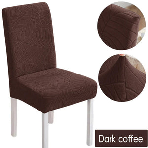 Genina Chair Covers Stretch Set Of 1/4/6 Waterproof Dust-proof Easy To Clean Apply To Dining Room Office Hotel Restaurant NEWFURNITURELOOKS