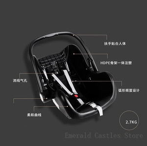 baby stroller 3in1 Luxury High Landscape baby pram portable baby pushchair multifunctional Newborn Carriage double faced NEWFURNITURELOOKS