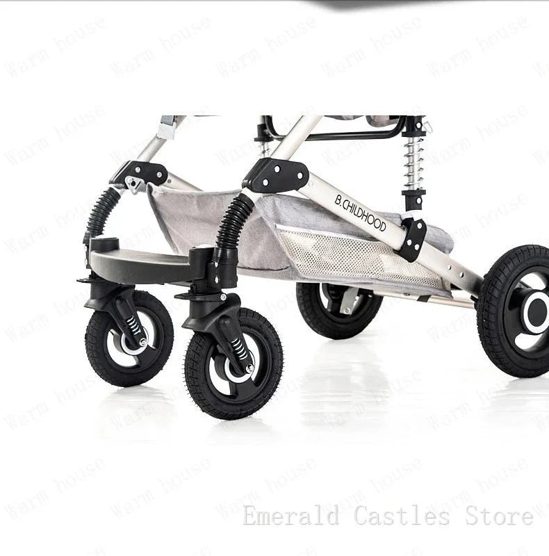 baby stroller 3in1 Luxury High Landscape baby pram portable baby pushchair multifunctional Newborn Carriage double faced NEWFURNITURELOOKS