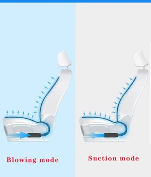 CarAir Conditioner Suction DC12V Summer Cooling Winter Heating Seat Cushion Blowing Ventilation Auto Start Stop Pat Car Interior NEWFURNITURELOOKS