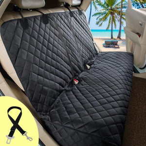 Dog Car Seat Cover Pet Travel Carrier Mattress Waterproof Dog Car Seat Protector With Middle Seat Armrest For Dogs NEWFURNITURELOOKS
