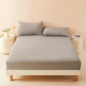 1pc 3D Air Fabric Thick Mattress Cover, 100% Waterproof Mattress Protector, Soft and Breathable Fitted Bed Sheet (No Pillowcase) NEWFURNITURELOOKS