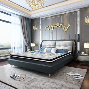 12 Inch Mattress Twin Full Queen King Bed Size Mattresses Medium Firm 7 Zone Pocket Spring Mattress Bedroom Furniture NEWFURNITURELOOKS