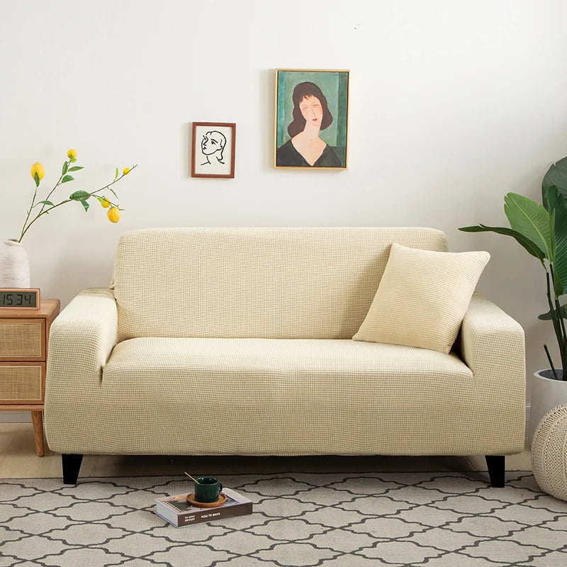 Sofa Cover Elastic For Living Room Home Jacquard Stretch  Slipcovers  Corner Couch Covers 1/2/3/4 Seater L Shape Free Shopping NEWFURNITURELOOKS