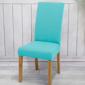 Solid Colors Chair Cover Adjustable dining rooms cover Chair Case Kitchen Seat Banquet  Elastic Flexible Spandex Chair Covers NEWFURNITURELOOKS