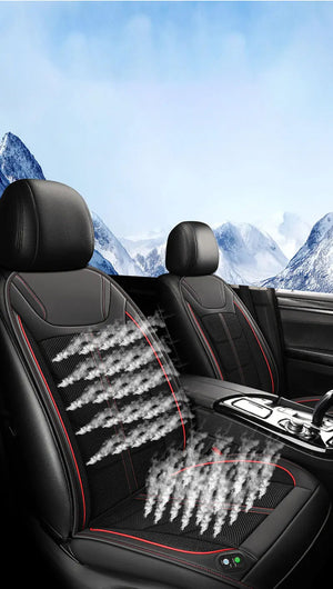 CarAir Conditioner Suction DC12V Summer Cooling Winter Heating Seat Cushion Blowing Ventilation Auto Start Stop Pat Car Interior NEWFURNITURELOOKS