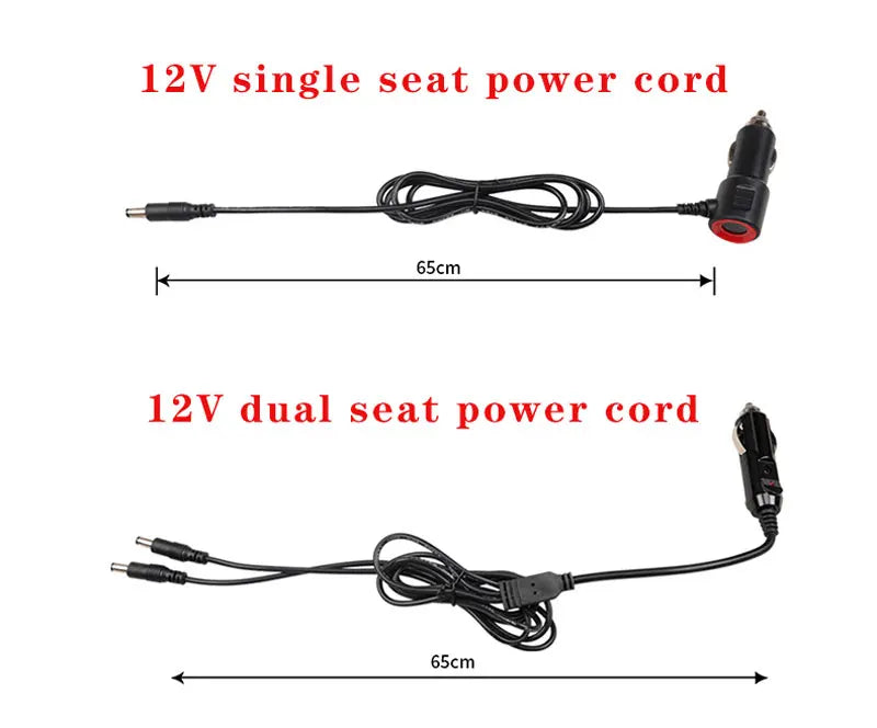 CarAir Conditioner Suction DC12V Summer Cooling Winter Heating Seat Cushion Blowing Ventilation Auto Start Stop Pat Car Interior NEWFURNITURELOOKS