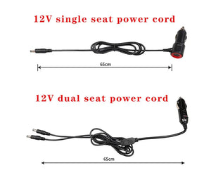 CarAir Conditioner Suction DC12V Summer Cooling Winter Heating Seat Cushion Blowing Ventilation Auto Start Stop Pat Car Interior NEWFURNITURELOOKS