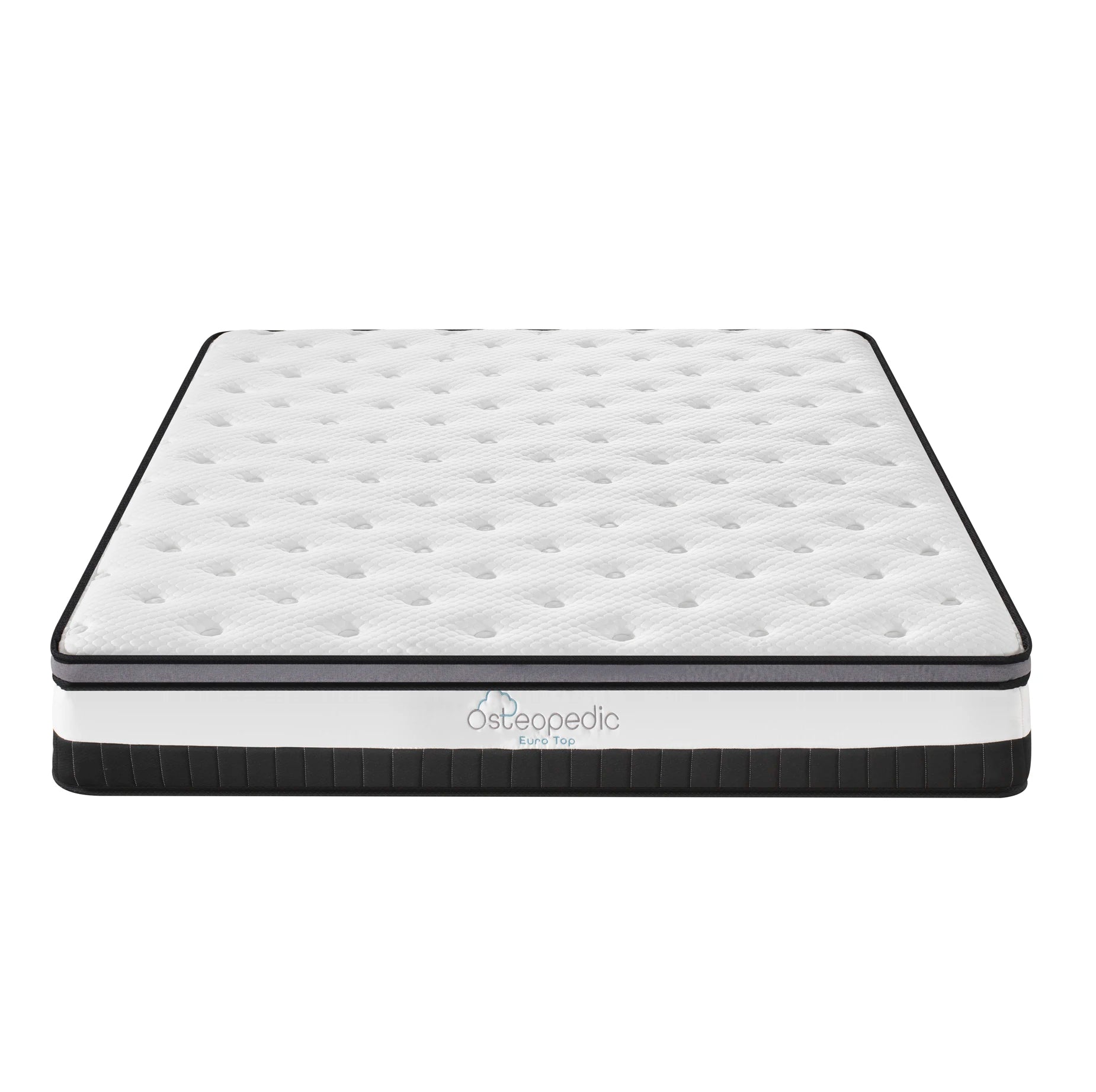 Smart Hypo-allergenic Mattress in a Box King Size Cover Pocket Furniture Bedroom Hotel Knitted Fabric Normal Spring Mattresses NEWFURNITURELOOKS
