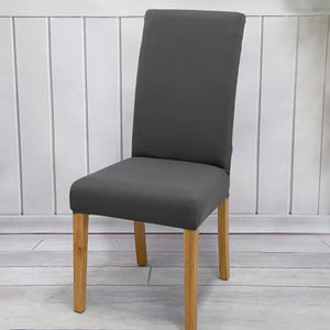 Solid Colors Chair Cover Adjustable dining rooms cover Chair Case Kitchen Seat Banquet  Elastic Flexible Spandex Chair Covers NEWFURNITURELOOKS
