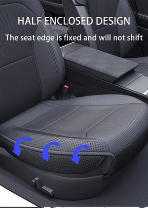 For Tesla Model Y juniper 2025 Leather seat cover seat cushion Breathable comfortable A non stuffy no sweat Car seat cushion NEWFURNITURELOOKS