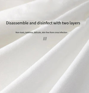 Disposable Bed Sheets Set Towel Hotel Quilt Cover Bedding Dirty Proof Pillowcase Dirty Quilt Cover Portable Travel Essential NEWFURNITURELOOKS