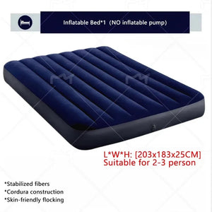 Automatic Air Bed Inflatable Home Inflatable Bed Single Air Mattress Bed Double Lazy Bed Outdoor Portable Air Mattress Bed NEWFURNITURELOOKS