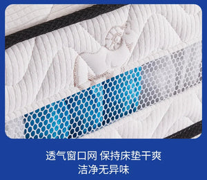 Household independent spring mattress latex bag 20cm soft and thick hall hotel homestay student use NEWFURNITURELOOKS