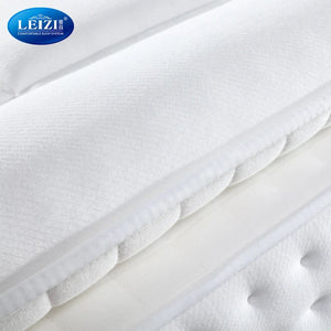 Luxury Hybrid Soft High Density Foam  Pocket Spring Queen Size Bed Mattress in a Box NEWFURNITURELOOKS