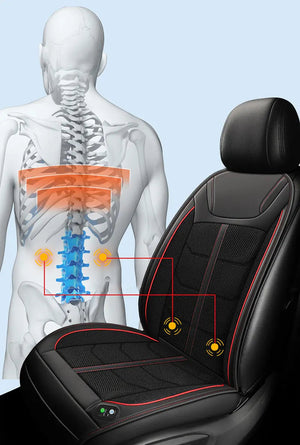 CarAir Conditioner Suction DC12V Summer Cooling Winter Heating Seat Cushion Blowing Ventilation Auto Start Stop Pat Car Interior NEWFURNITURELOOKS