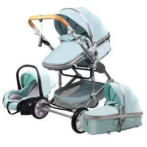 baby stroller 3in1 Luxury High Landscape baby pram portable baby pushchair multifunctional Newborn Carriage double faced NEWFURNITURELOOKS