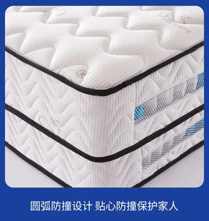 Household independent spring mattress latex bag 20cm soft and thick hall hotel homestay student use NEWFURNITURELOOKS